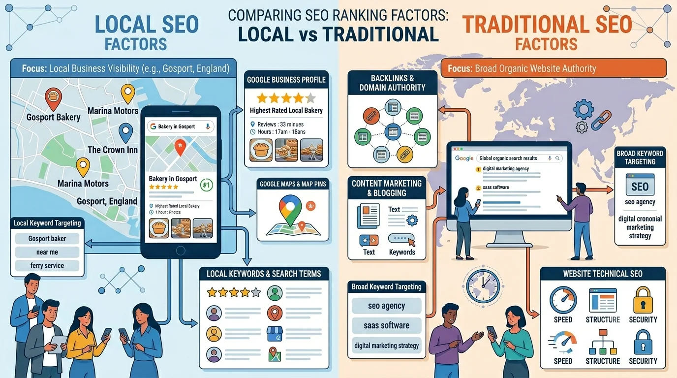 Local SEO vs Traditional SEO