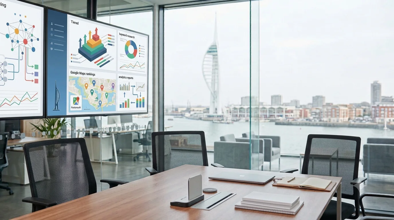 SEO Cost Portsmouth pricing consultation.